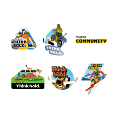 Insta360 Stickers